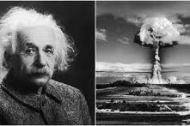 Albert Einstein có phải là cha đẻ của bom nguyên tử ?